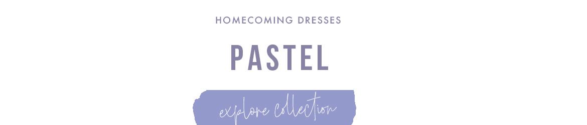 pastel homecoming dresses
