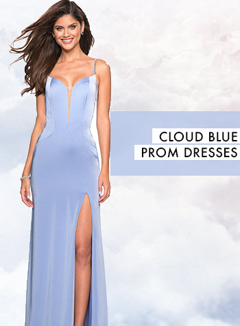 cloud blue prom dresses shop now