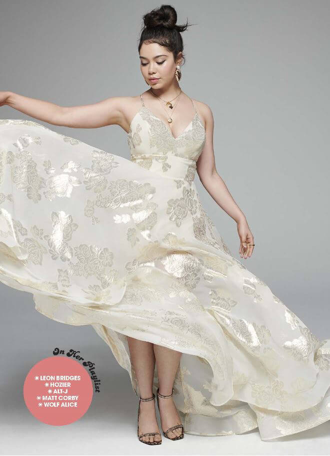 Prom Dress in Seventeen Magazine, La Femme Style 24547