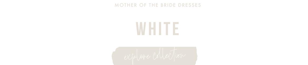 Picture of: White Mother of the Bride Dresses