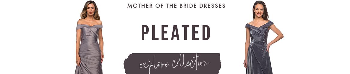 Picture of: Pleated Mother of the Bride Dresses