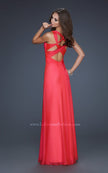 Picture of: Sweetheart Neckline Prom Dress with Twisted Back in Pink, Style: 17521, Detail Picture 2