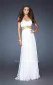 Picture of: Strapless Sweetheart Dress with Intricate Beaded Waist in White, Style: 18794, Main Picture