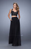 Picture of: Beaded Lace To Two Piece Prom Dress with Pockets in Black, Style: 21347, Detail Picture 3