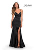 Picture of: Prom Dress with Ruching and Sweetheart Neckline in Black, Style: 28720, Detail Picture 4