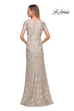 Picture of: Beautiful Lace Mother of the Bride Dress with Short Sleeves, Style: 29161, Detail Picture 8