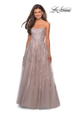 Picture of: Ball Gown Prom Dress with Sequin Details in Dusty Pink, Style: 27667, Main Picture