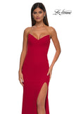 Picture of: Simple Prom Dress with Strapless Sweetheart Neckline in Red, Style: 32919, Detail Picture 7