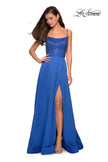 Picture of: Floor Length Prom Dress with Beaded Bust Detail in Royal Blue, Style: 27293, Detail Picture 4