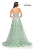 Picture of: Sweetheart Strapless Gown with Beautiful Lace Applique in Sage, Style: 32082, Detail Picture 14
