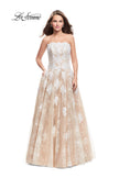 Picture of: Strapless A-line Prom Dress with Tulle in White, Style: 25925, Main Picture