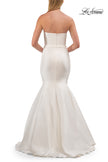 Picture of: Strapless Mermaid Gown with Lace-Trimmed Sweetheart Neckline in White, Style: 33438, Detail Picture 7