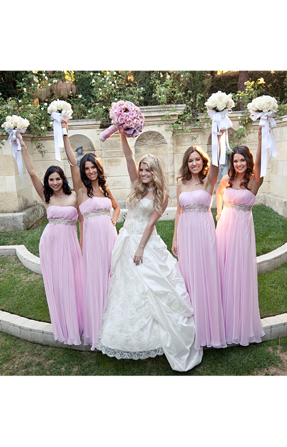 La Femme Style 15986 on Pandora Vanderpump-Sabo's Bridesmaids-Rod Foster Photography