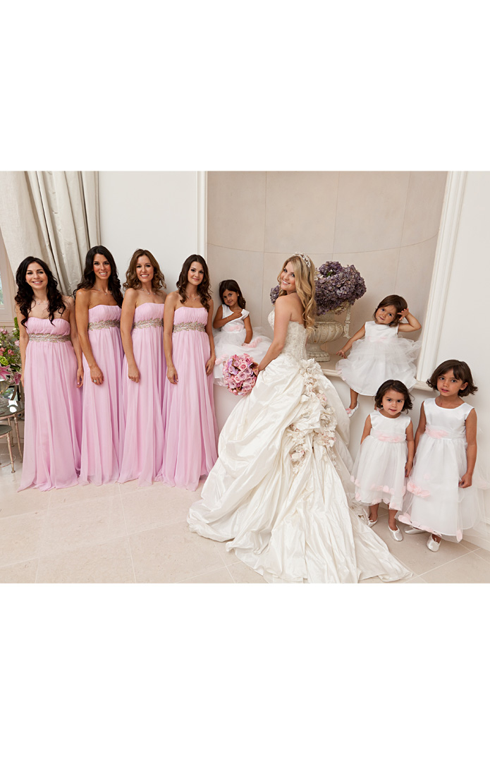 La Femme Style 15986 on Pandora Vanderpump-Sabo's Bridesmaids-by Rod Foster Photography