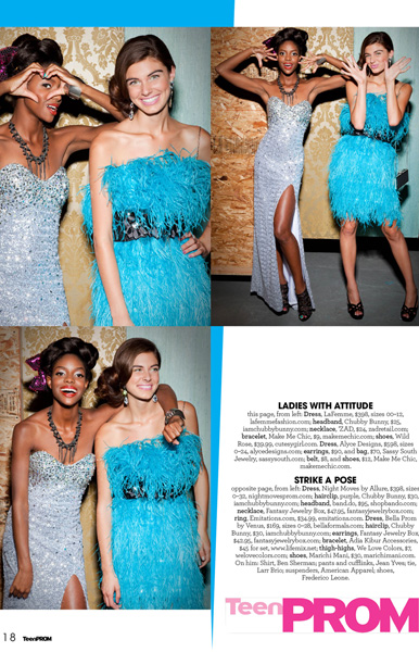 La Femme Style 15987 in Teen Prom Magazine 2011 Edition