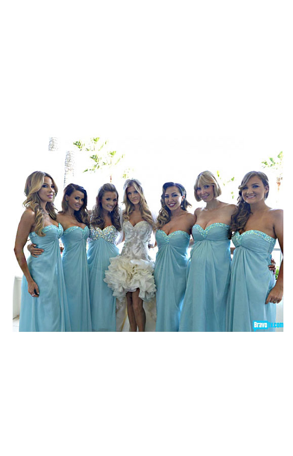 La Femme Style 18538 and 18538 worn in Real Housewives Joanna Krupa's Wedding 2013