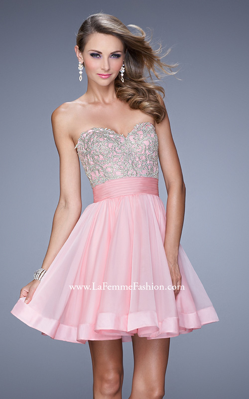 Short Dress Style #21202 | La Femme