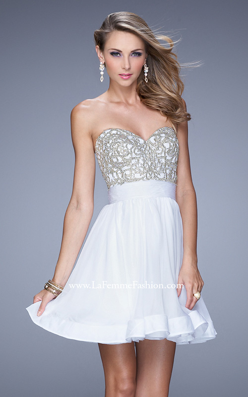 La Femme Short Dresses Style #21202 | La Femme