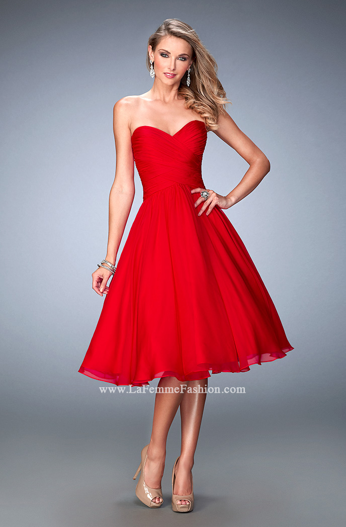 La Femme Short Dresses Style #22638 ...
