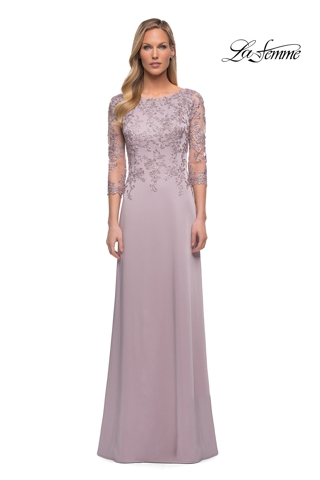 mauve mother of the bride
