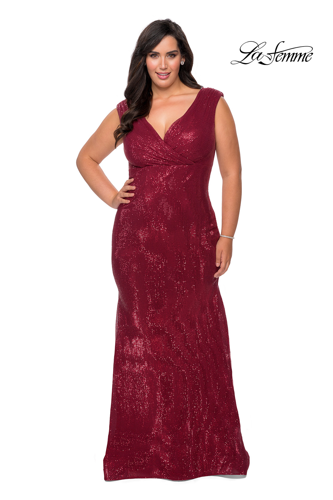 La Femme Plus Size Dresses Style #28962 | La Femme