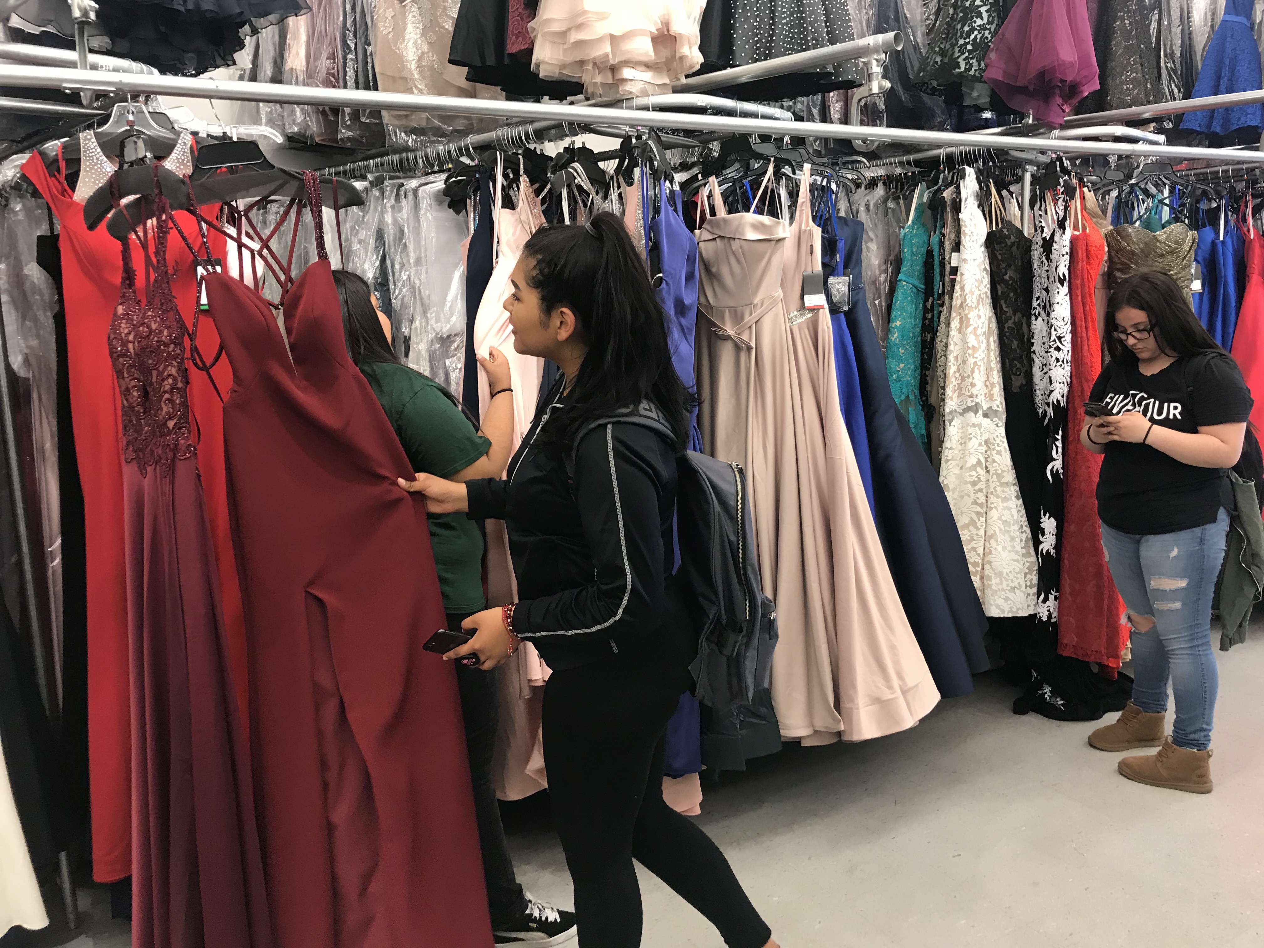Try On Prom Dress Shop at La Femme Store