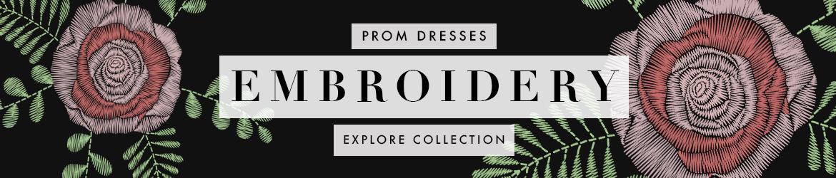 Embroidered Prom Dresses
