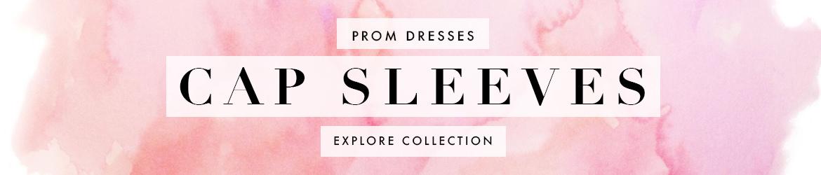 Picture of: Cap Sleeve Prom Dresses