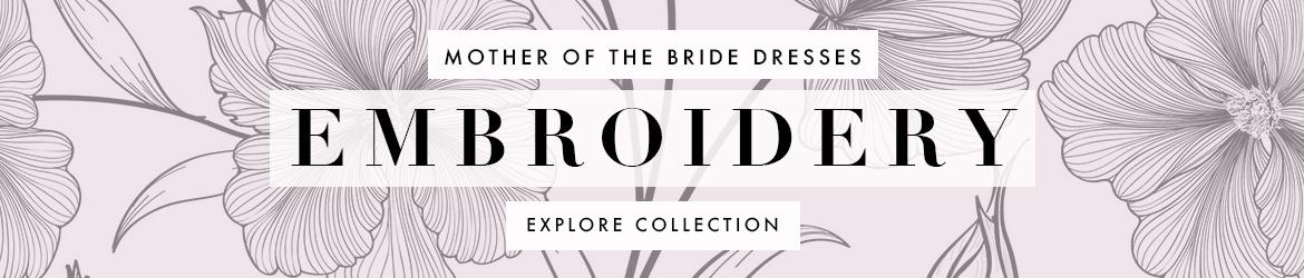 Picture of: Embroidered Mother of the Bride Dresses