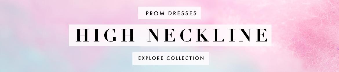 Picture of: High Neck Prom Dresses