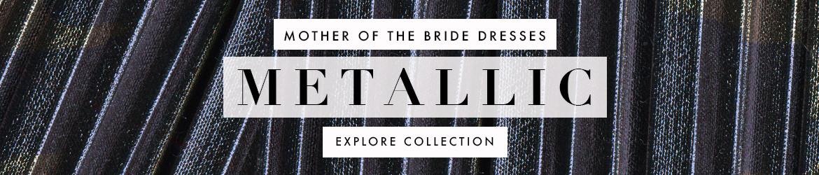 Picture of: Metallic Mother of the Bride Dresses