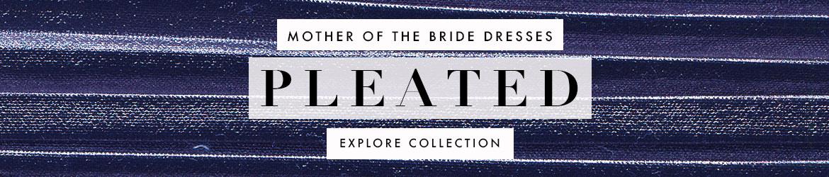 Picture of: Pleated Mother of the Bride Dresses