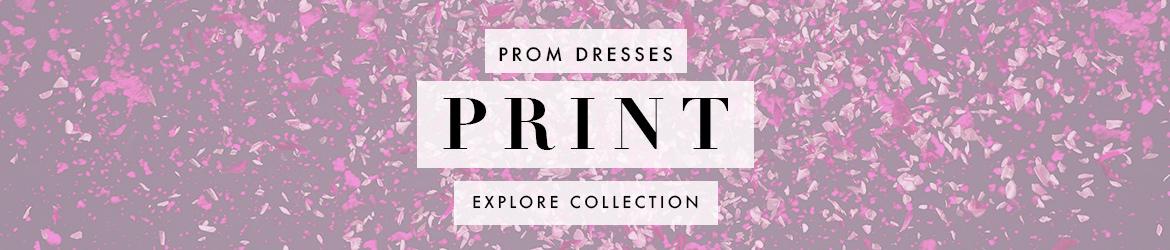 Picture of: Print and Floral Prom Dresses