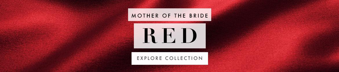 Picture of: Red and Burgundy Mother of the Bride Dresses