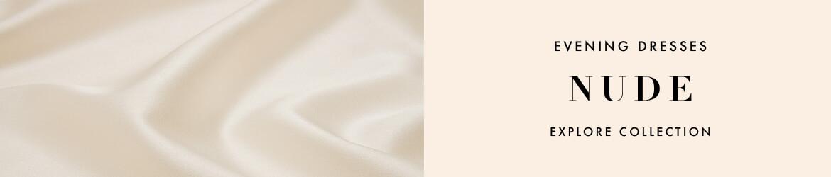 Nude evening dresses