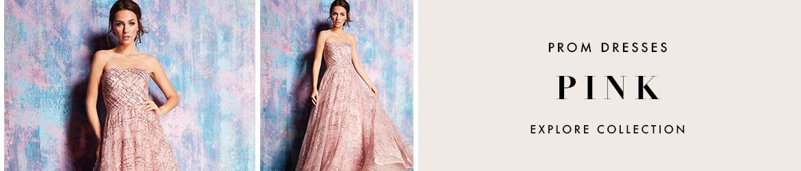 pink prom dresses