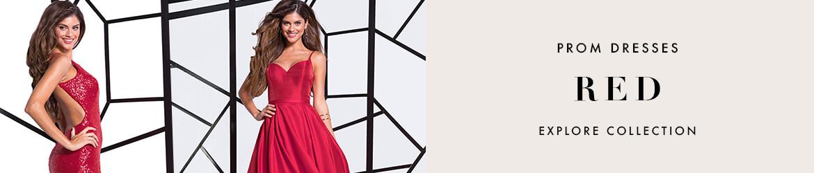 Picture of: Red Prom Dresses and Burgundy Prom Gowns