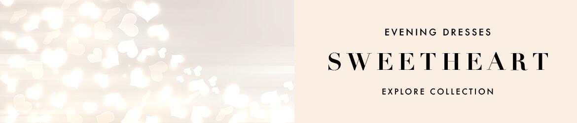 Sweetheart evening dresses