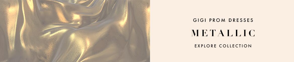 metallic homecoming dresses