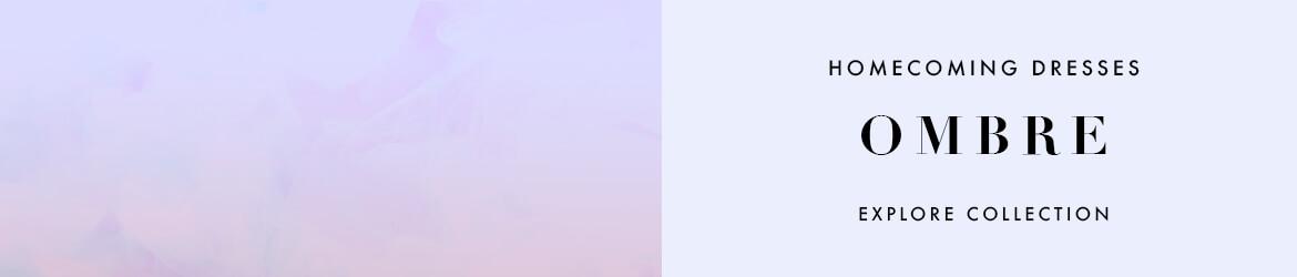 ombre homecoming dresses
