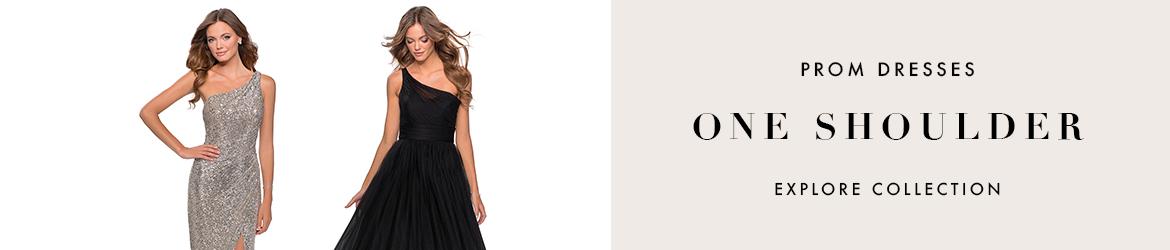 Picture of:One Shoulder Prom Dresses