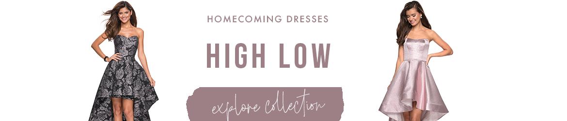 high-low homecoming dresses