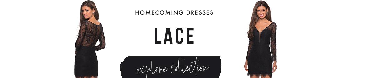 lace homecoming dresses 
