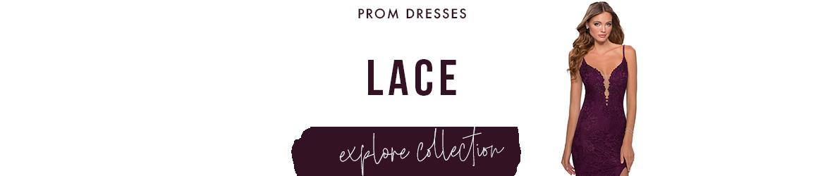 Picture of: Lace Prom Dresses
