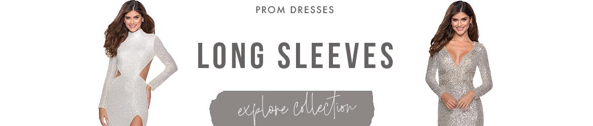 Picture of: Long Sleeve Prom Dresses