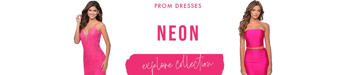 Picture of: Neon Prom Dresses
