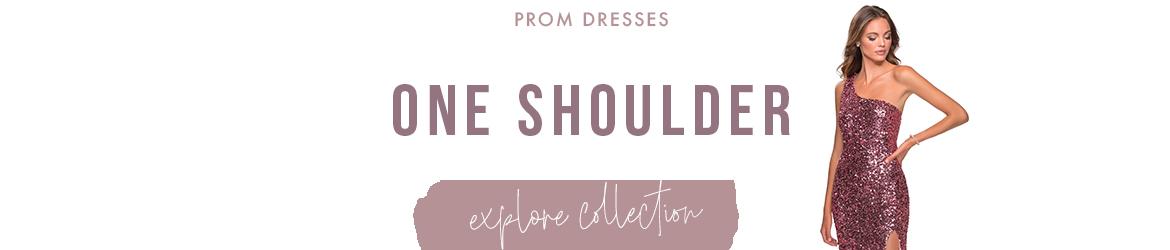 Picture of: One Shoulder Prom Dresses