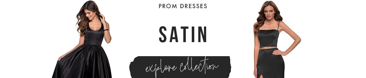 Satin Prom Dresses