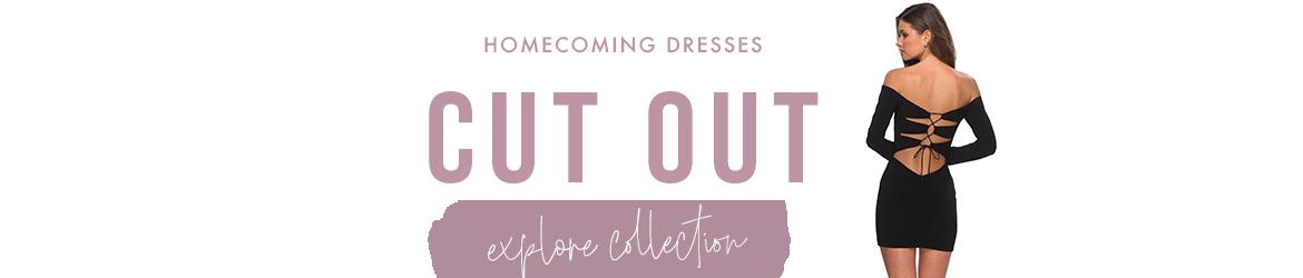 homecoming dresses with cut outs
