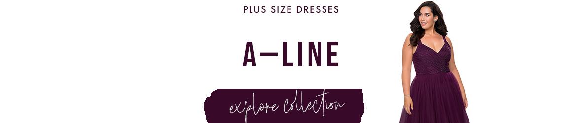 A-Line Plus Size Dresses